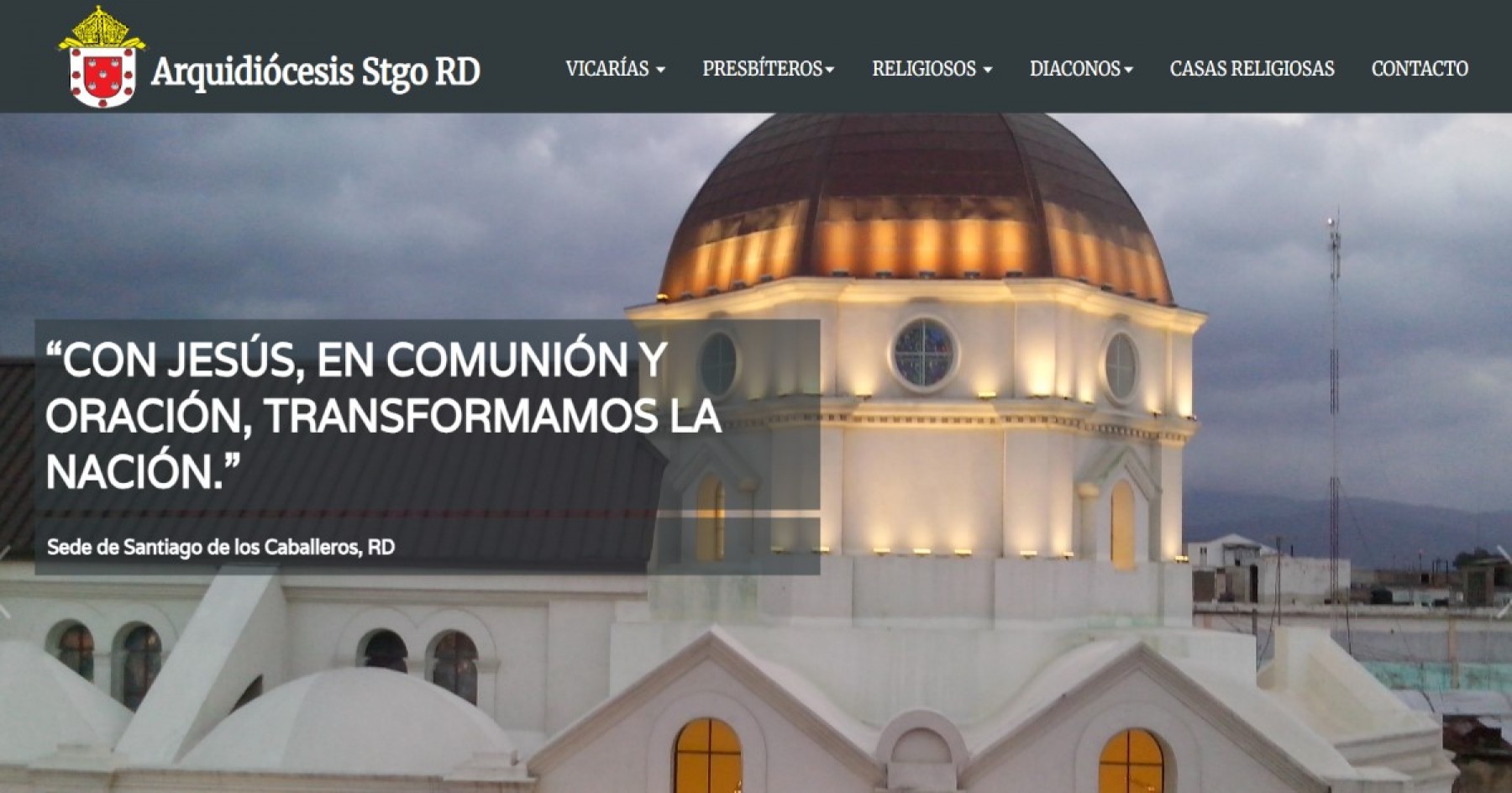 Arquidiocesis stgo RD