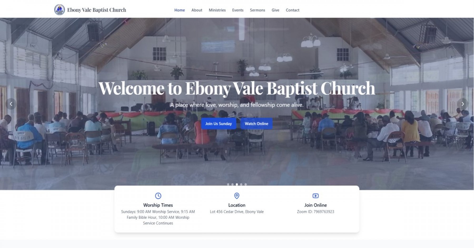 Ebony Vale Baptist Church