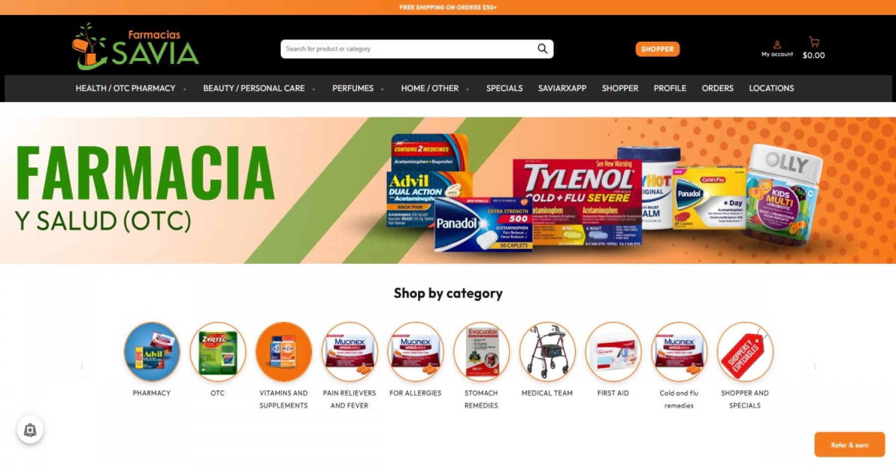 Farmacias Savia