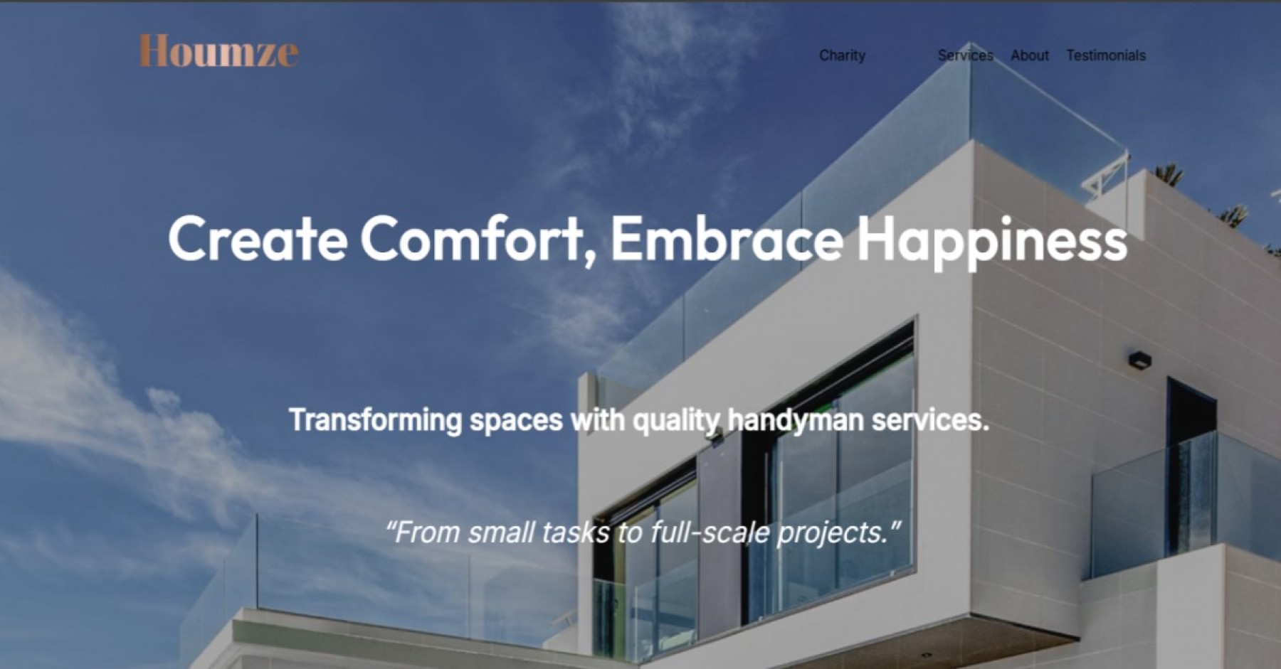 HOUMZE - Handyman Service