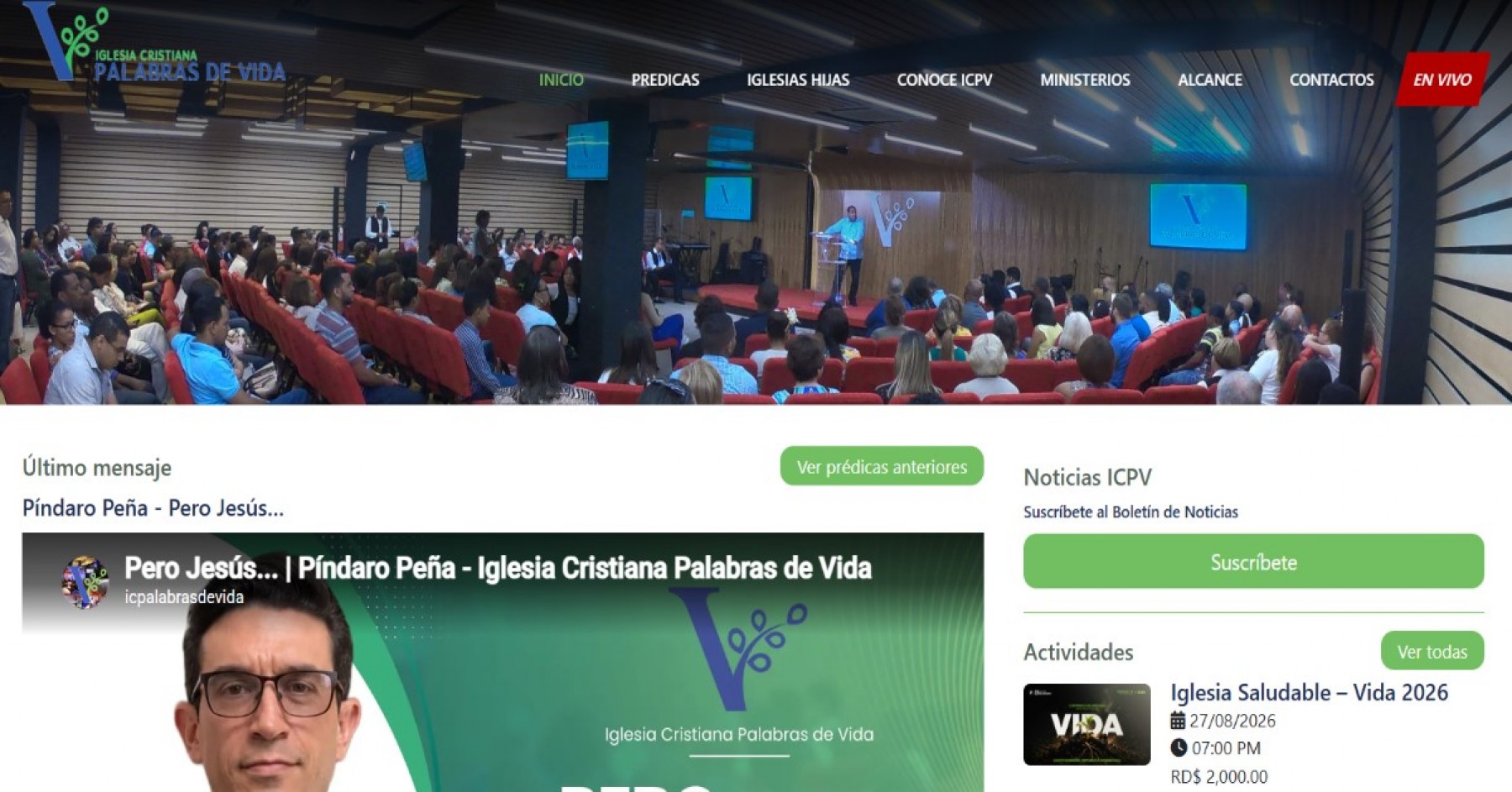 Iglesia Cristiana Palabras de Vida