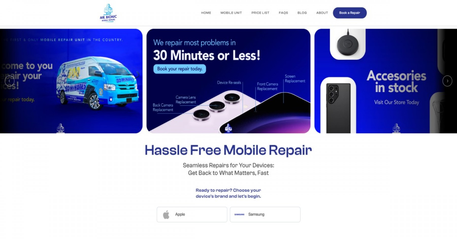 Mr. Bionic Mobile Repairs