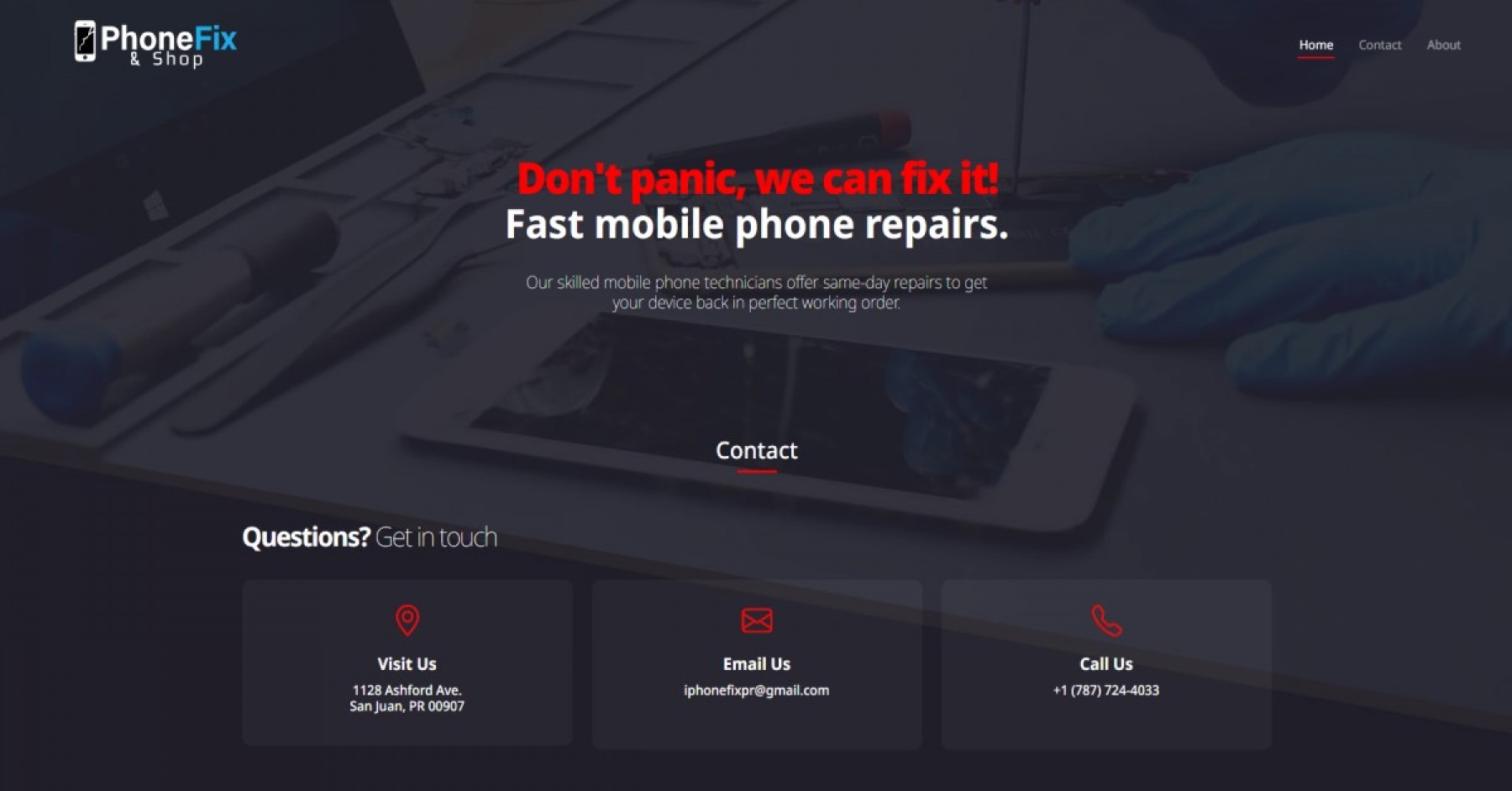 PhoneFix & Shop