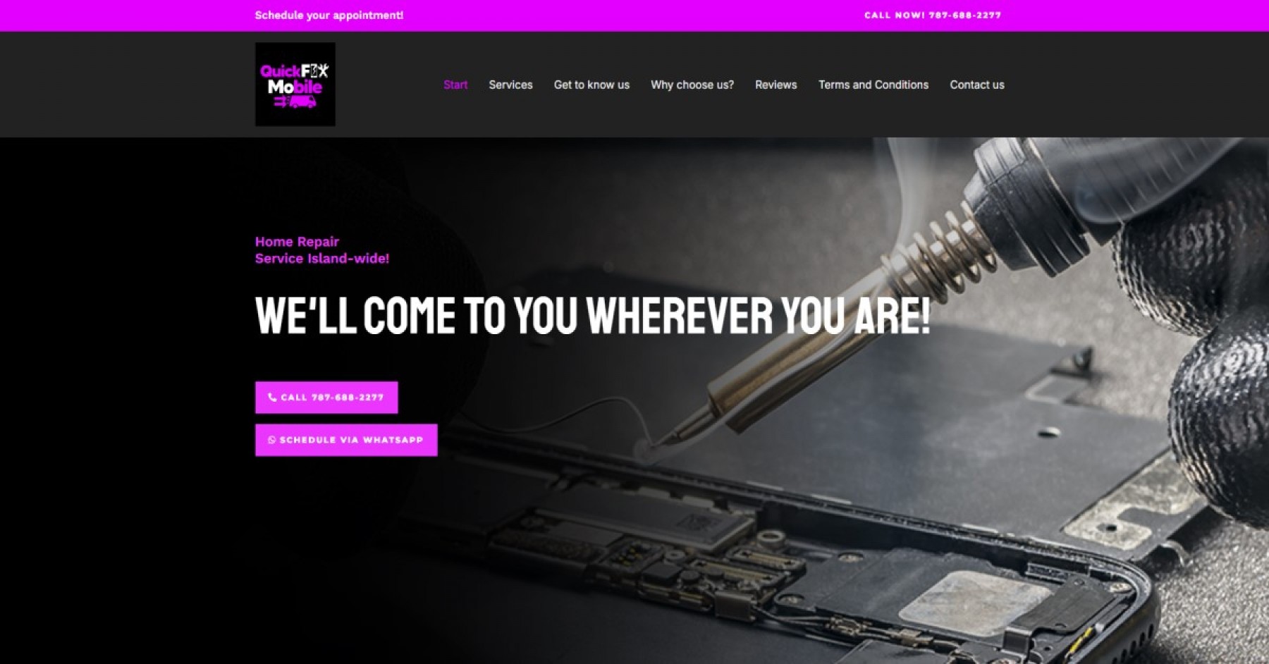 QuickFix Mobile PR