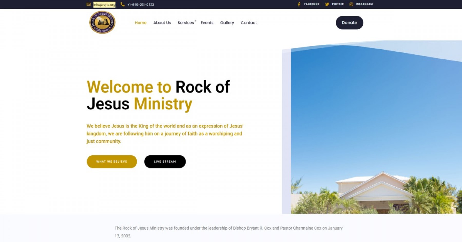Rock of Jesus Ministry