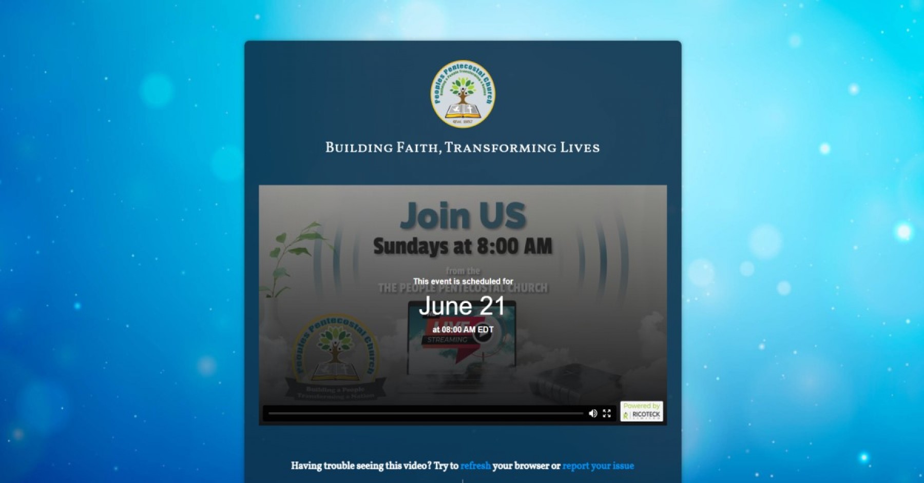 The Peoples Pentecostal Church