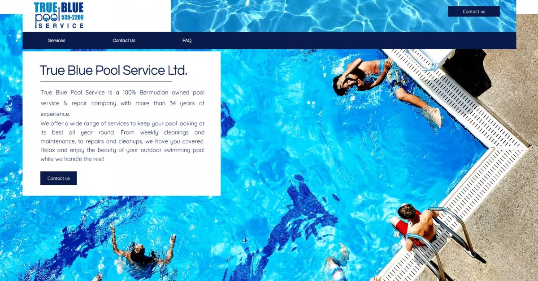 True Blue Pool Service & Repair Bermuda
